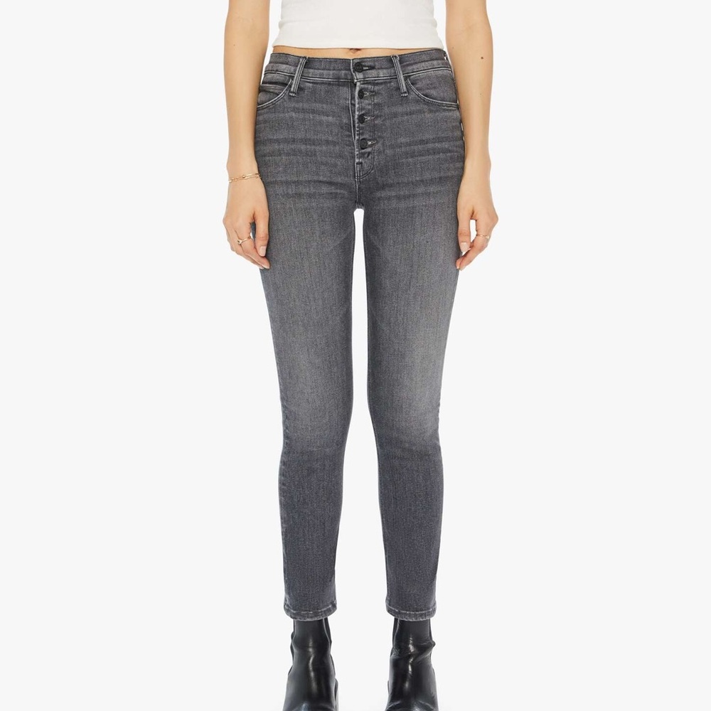 🆕 MOTHER The Pixie Mid Rise Dazzler Ankle